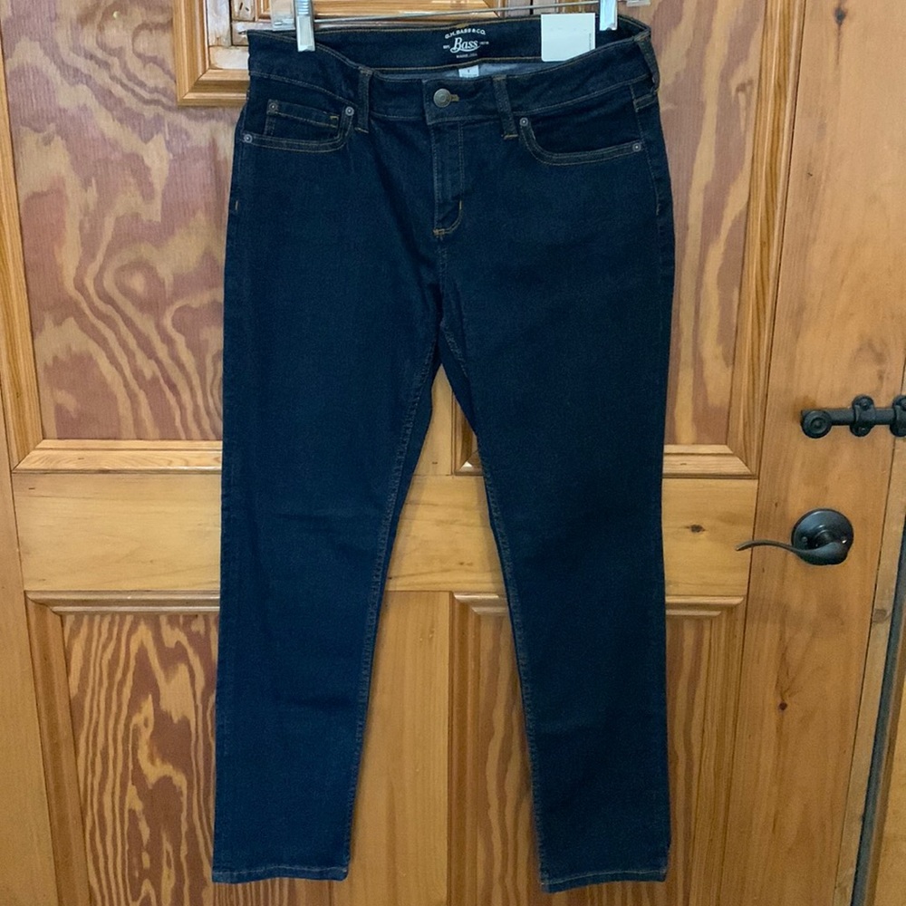 NWT Bass straight leg jeans size 8P
